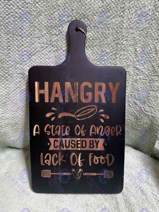 Black Acacia cutting board (Hangry)