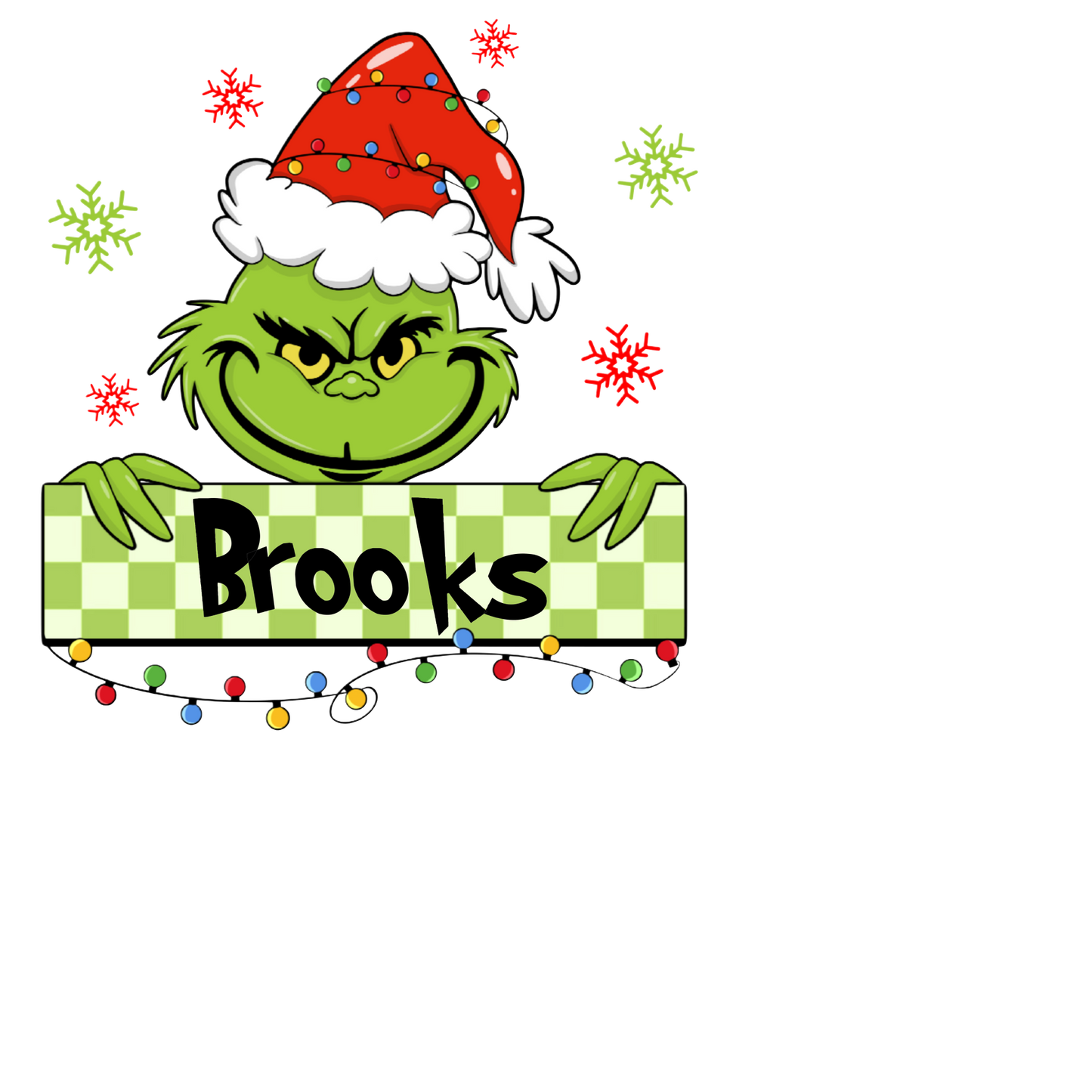 Grinch with Name