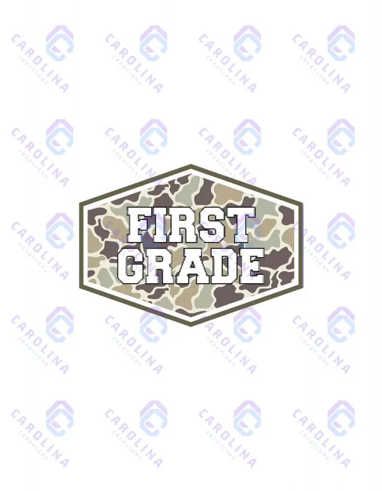 Camo First grade
