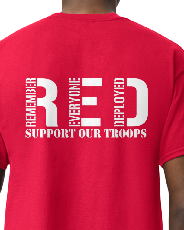 We wear RED on Fridays