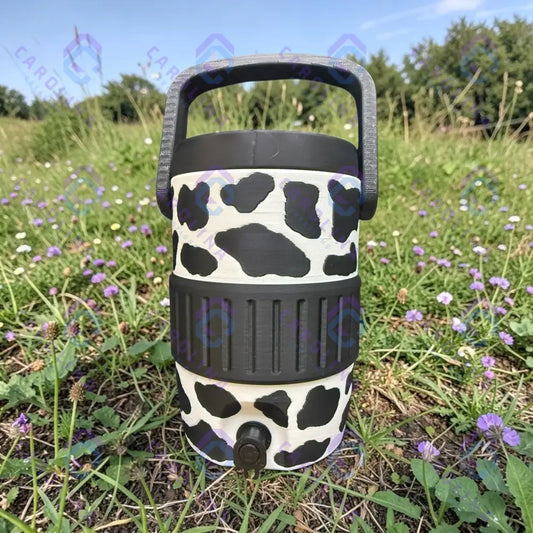 Cow print Can Cooler