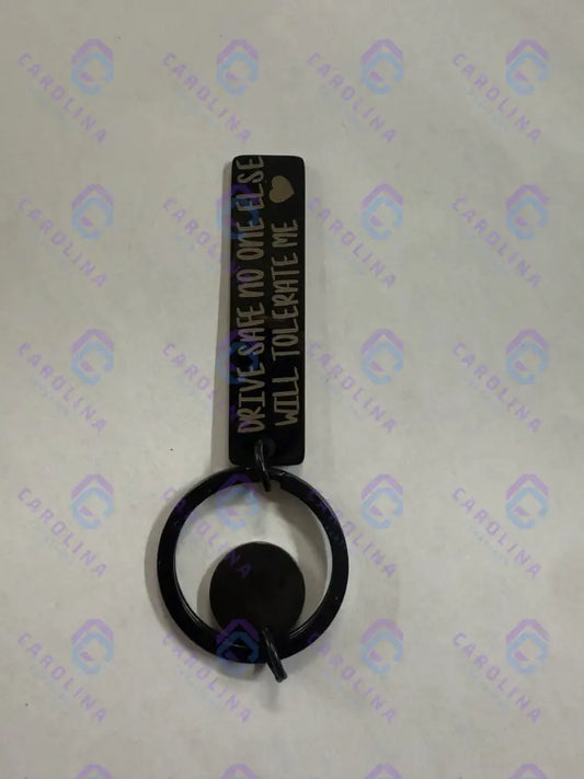 Custom black metal Key Chain