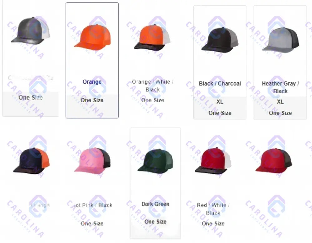 Custom Hats w/Leather Patches