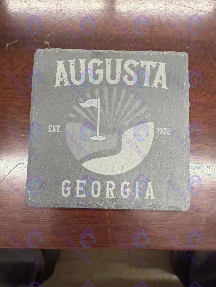 Custom Slate Coasters.