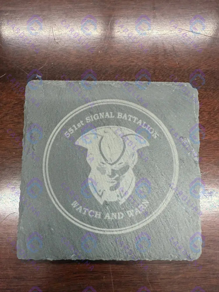 Custom Slate Coasters.