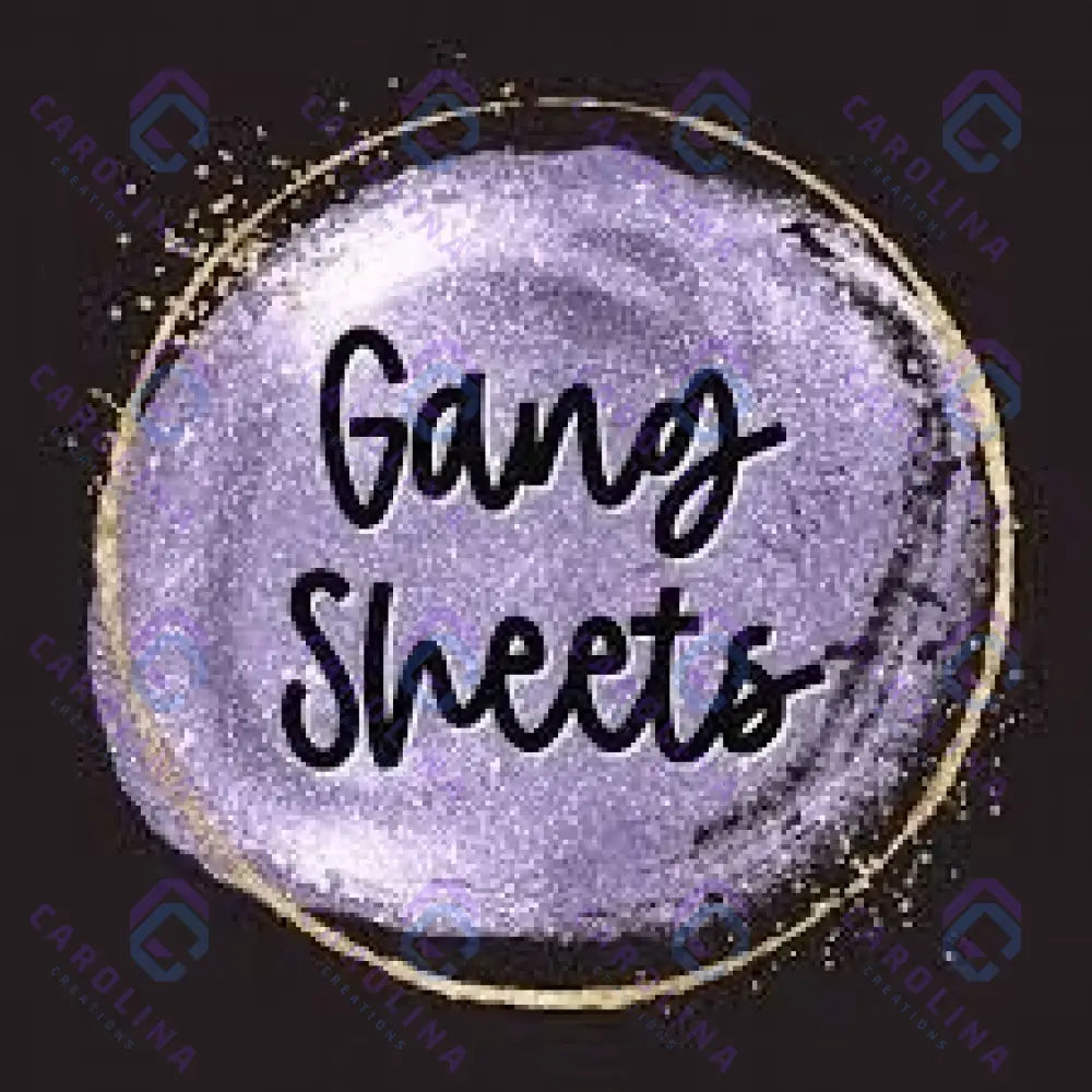 DTF Gang Sheet (Customer provides gang sheet file)