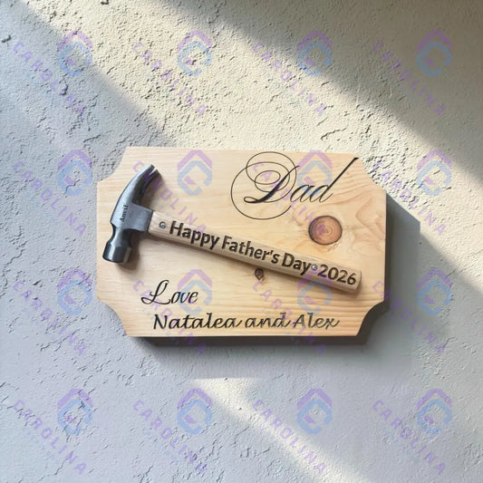 Father’s Day Hammer Plaque