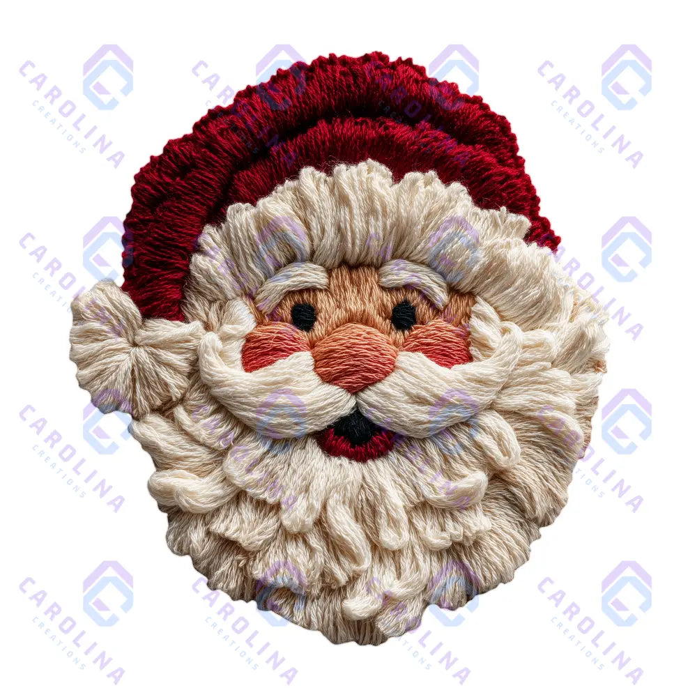 FAUX YARN SANTA