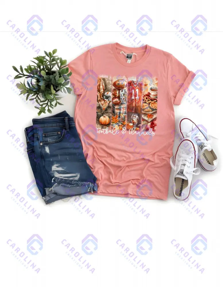 Football and Flannels Crewneck Sweatshirt