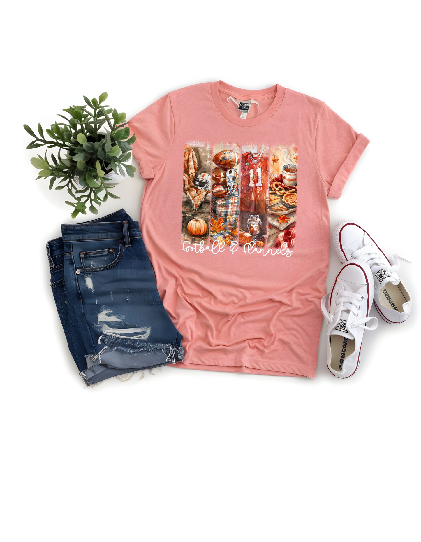Football and Flannels Crewneck Sweatshirt