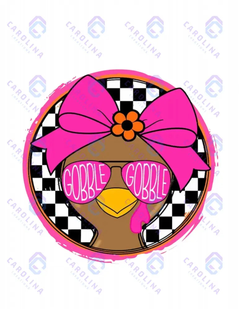 Girl gobble gobble
