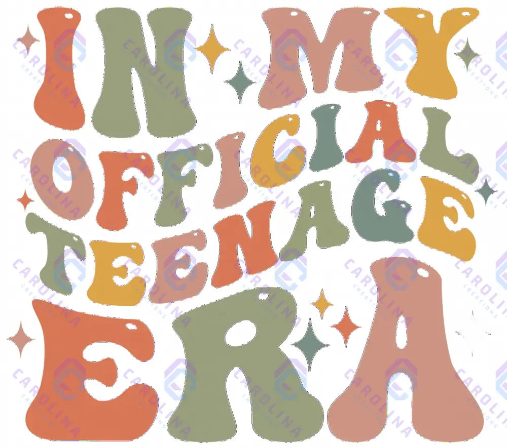 In my teenage era