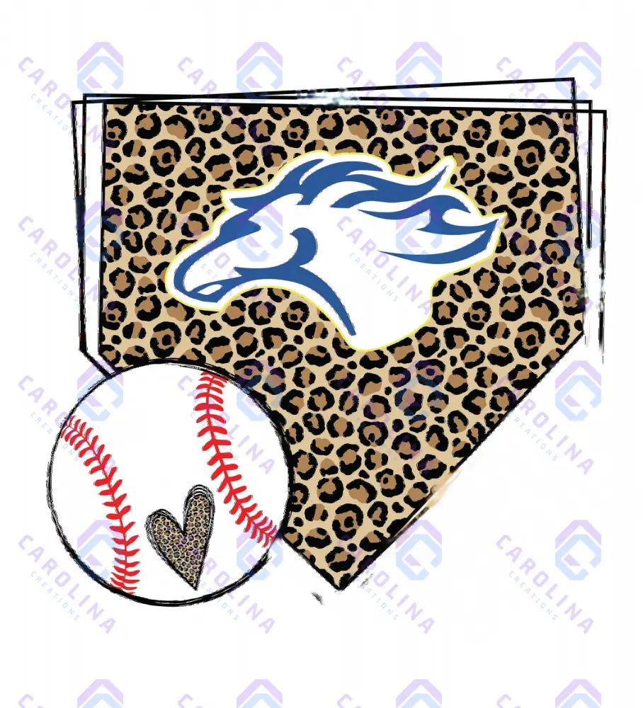 Leopard Baseball - Pocket (4 Inch) / Horsecreek