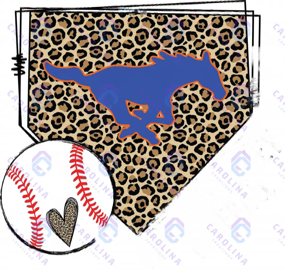 Leopard Baseball - Pocket (4 Inch) / MIdland Valley
