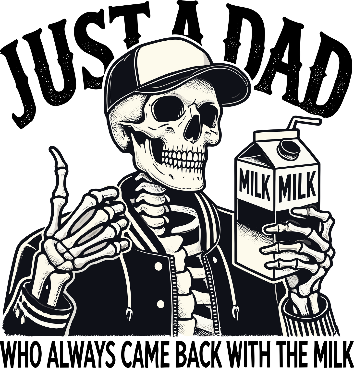 Just a Dad who always came back with the Milk
