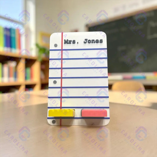 Paper Teacher Phone Holder