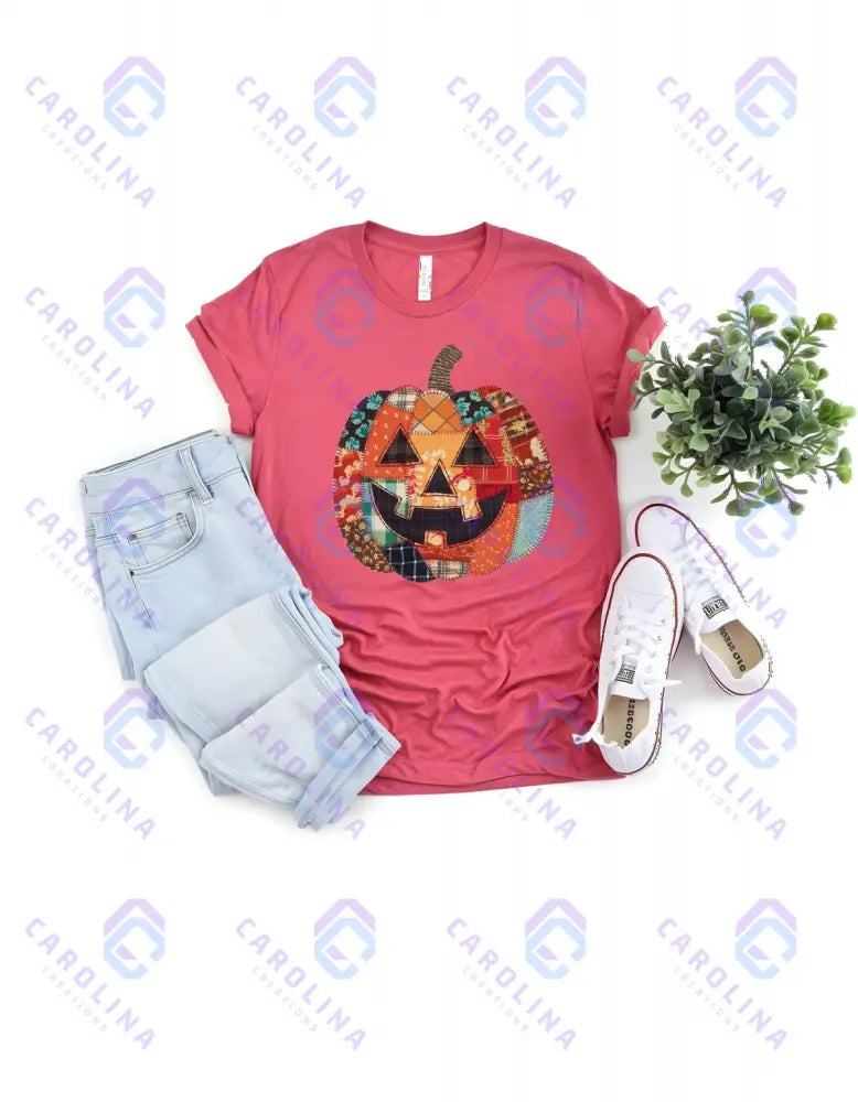 Patchwork Pumpkin T-shirt
