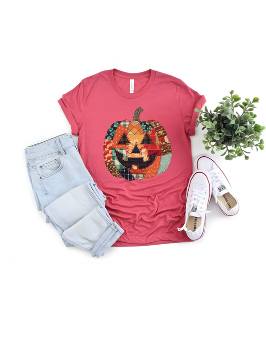 Patchwork Pumpkin T-shirt