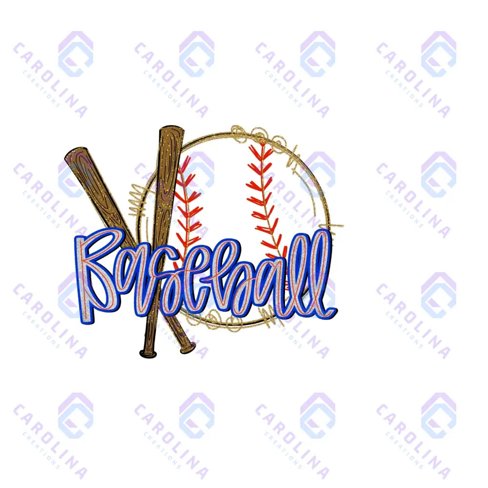 Preppy Baseball - Pocket (4 Inch)