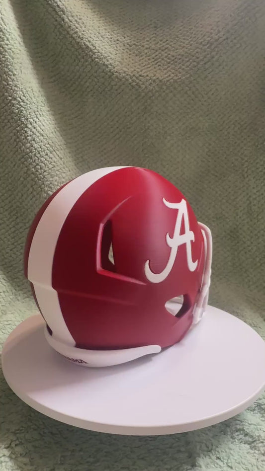 Bama mini football Helmet