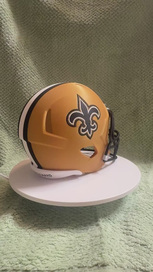 Saint mini football Helmet