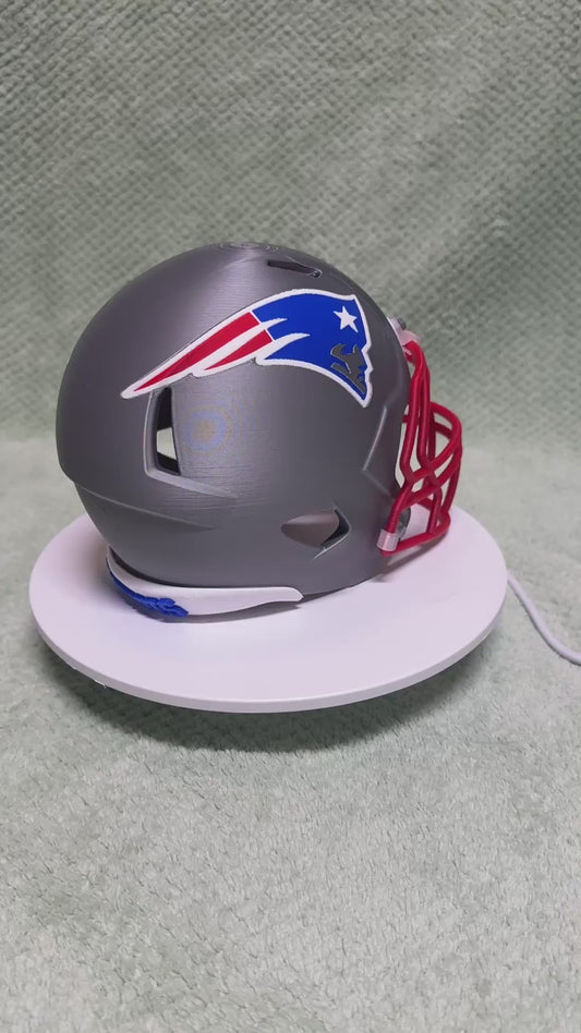 Pats mini football Helmet