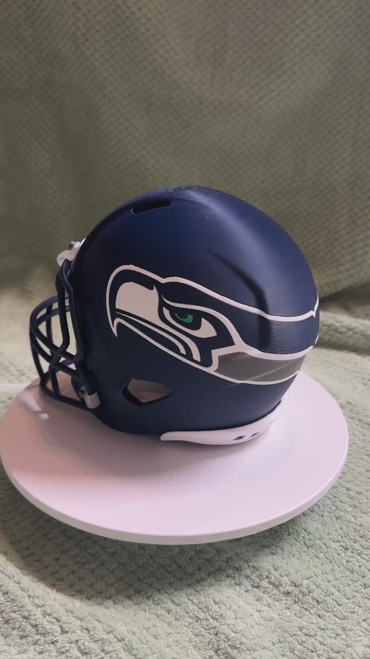 S. Hawks mini football Helmet