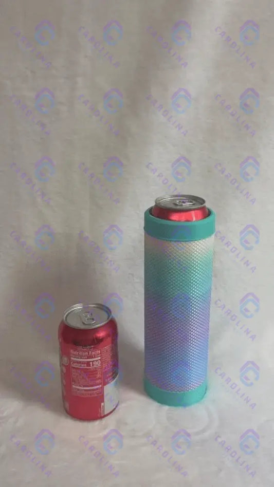 Reloadable can cooler (2 standard 12oz cans)