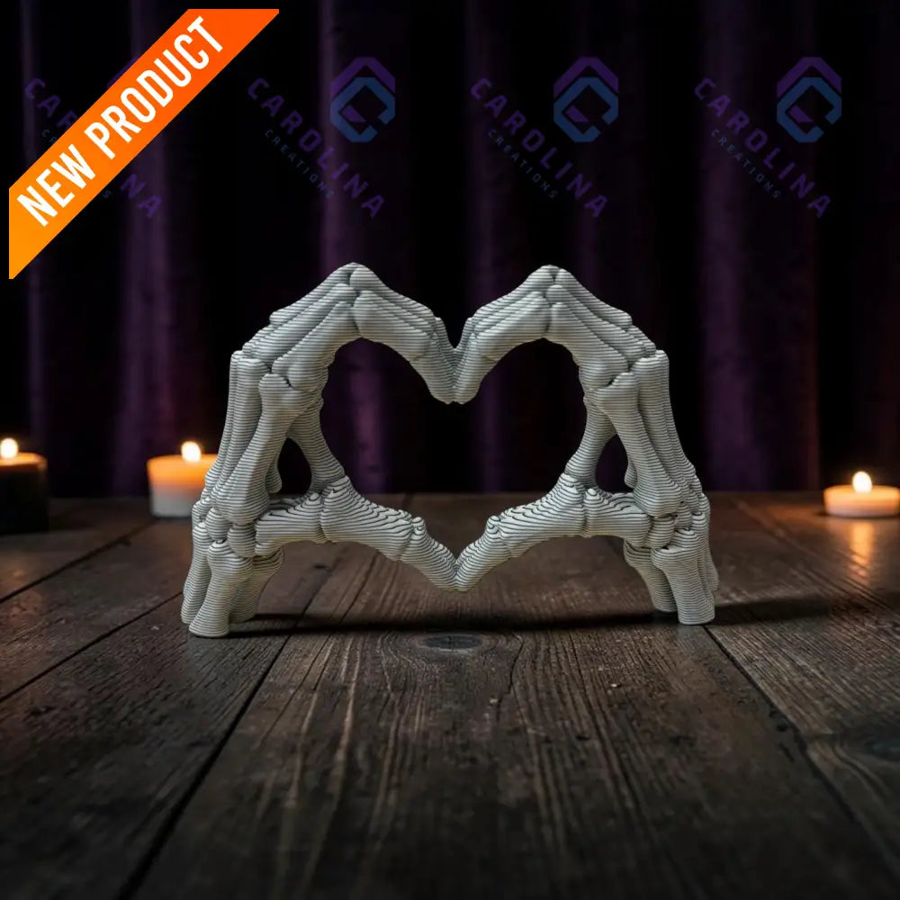 Skelton Heart Hands