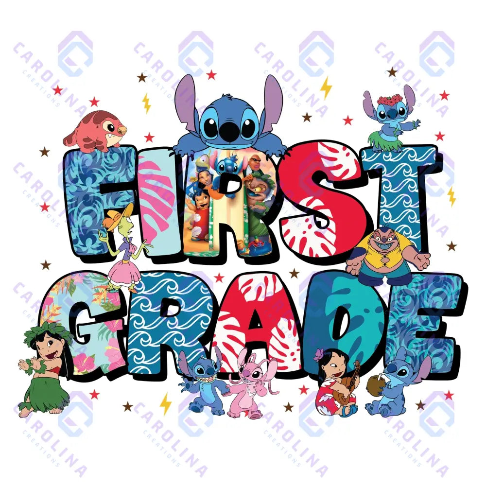 Stitch First Grade