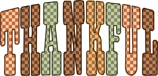 CHECKERD THANKFUL
