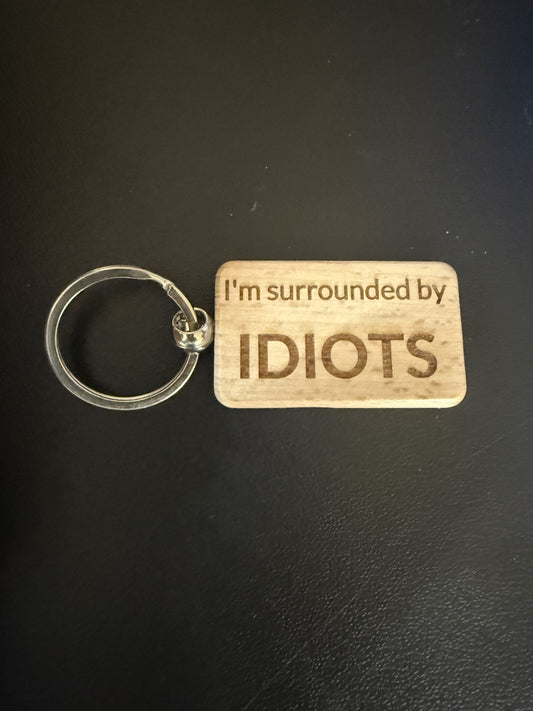 Custom Wood Key Chain