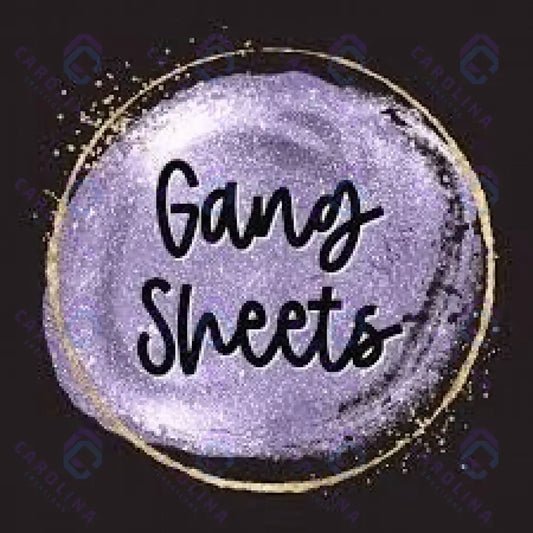 UV DTF Gang Sheet (Customer provides gang sheet file)