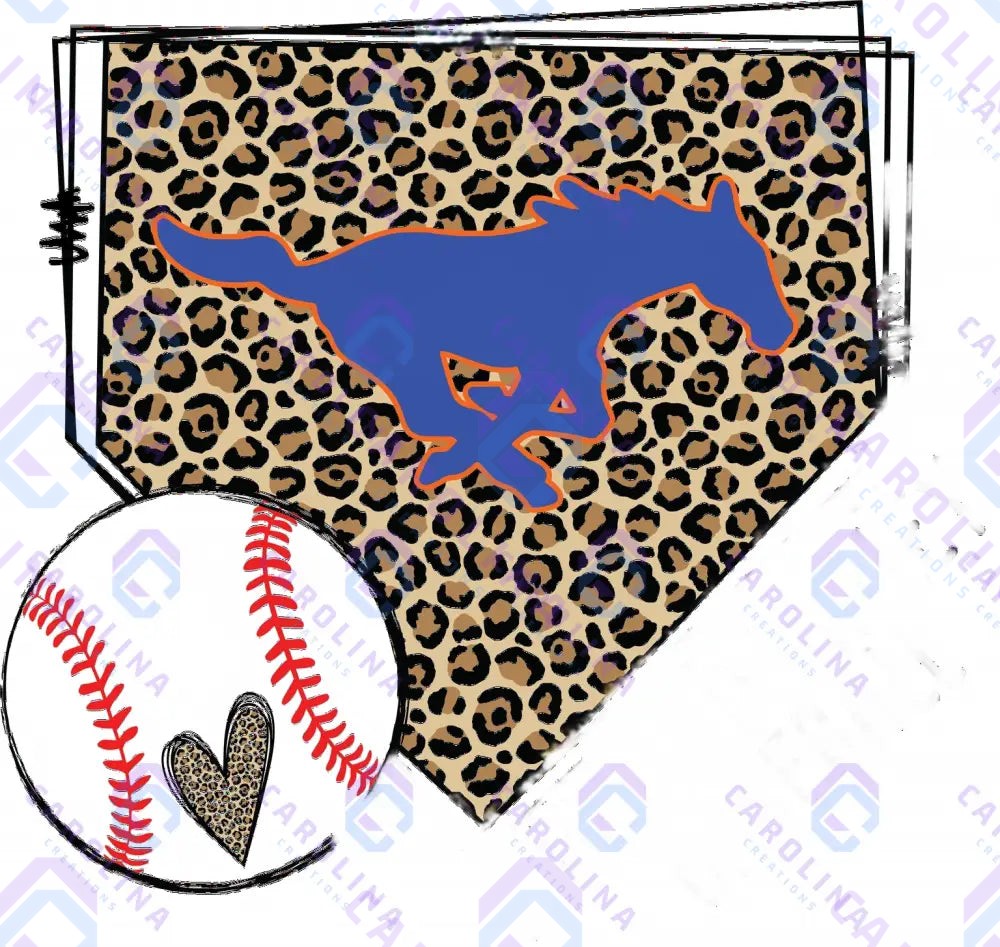 Leopard Baseball - Pocket (4 Inch) / MIdland Valley