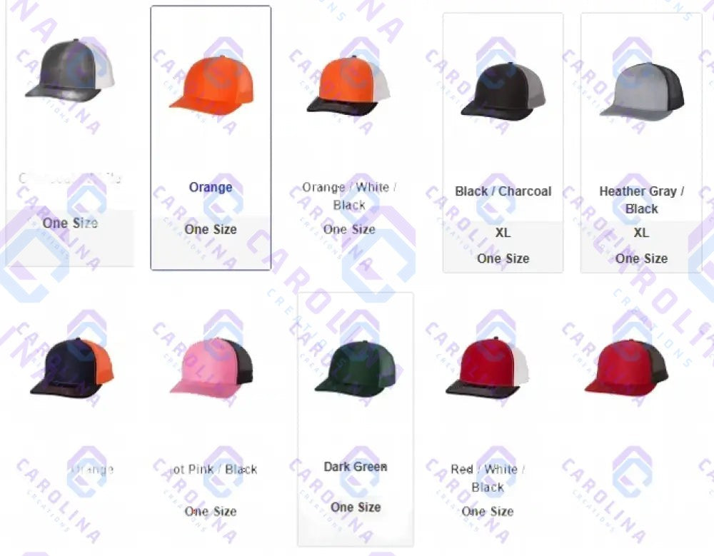 Custom Hats w/Leather Patches