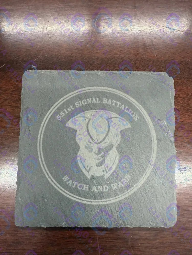 Custom Slate Coasters.