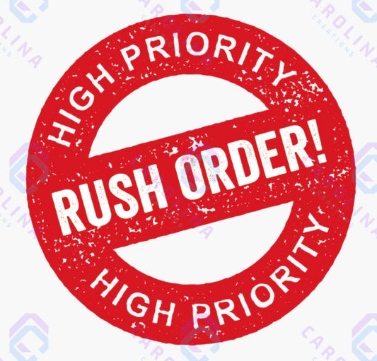 Same-Day Rush Order (NO GANG SHEETS)