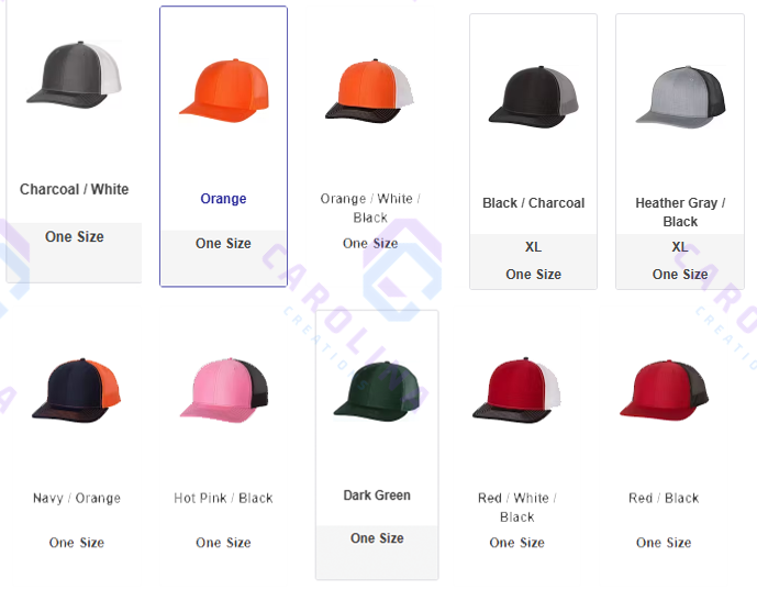 Custom Hats w/Leather Patches