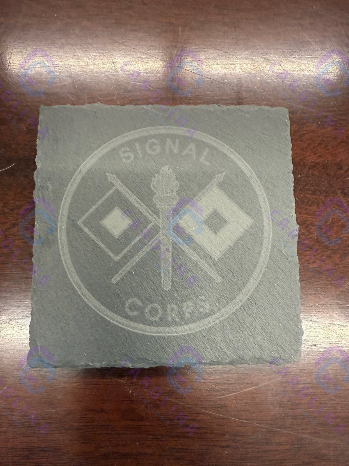 Custom Slate Coasters.
