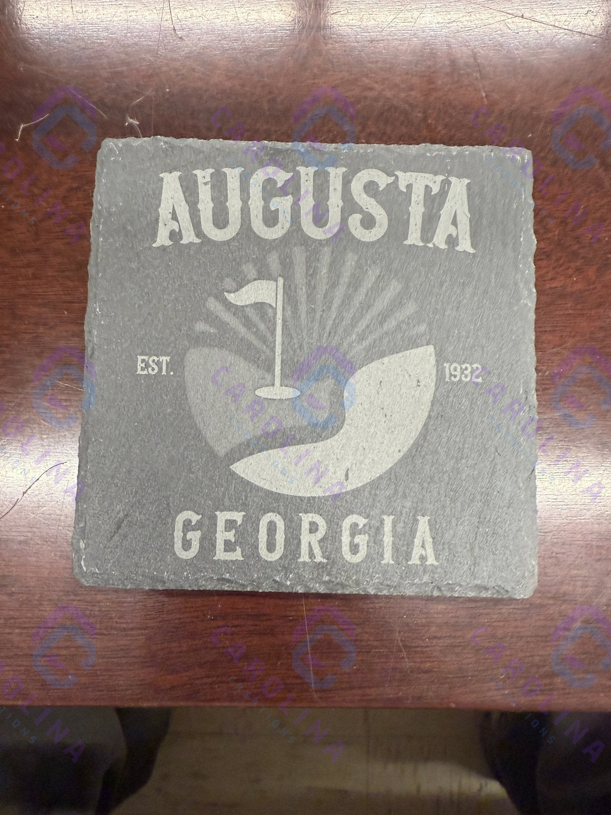Custom Slate Coasters.