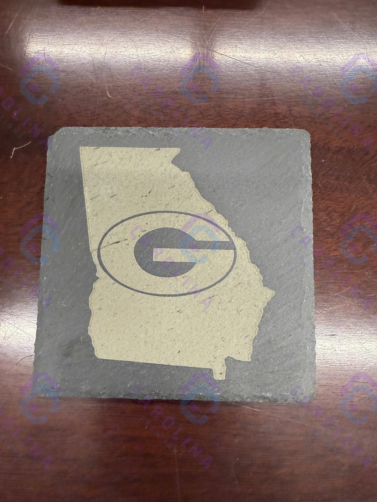 Custom Slate Coasters.