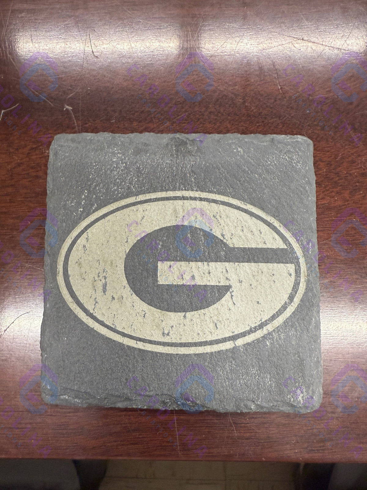 Custom Slate Coasters.