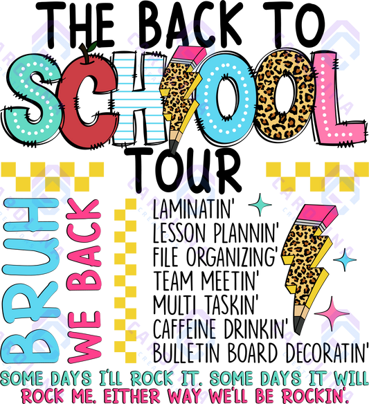 Back to School Tour