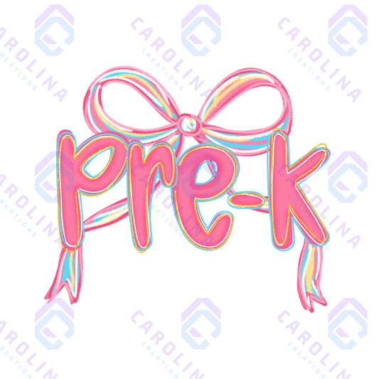 Pre-k with bow