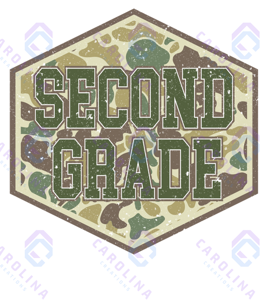 Camo second grade