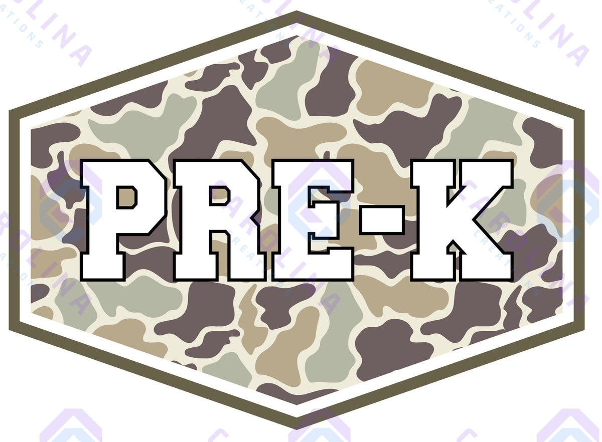 Camo PreK