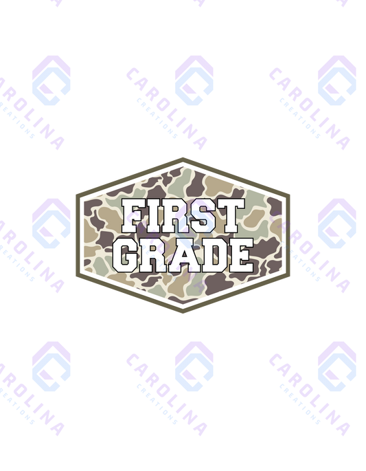 Camo First grade