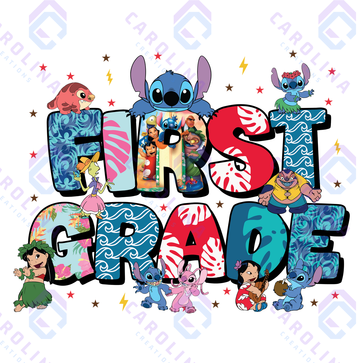 Stitch First Grade