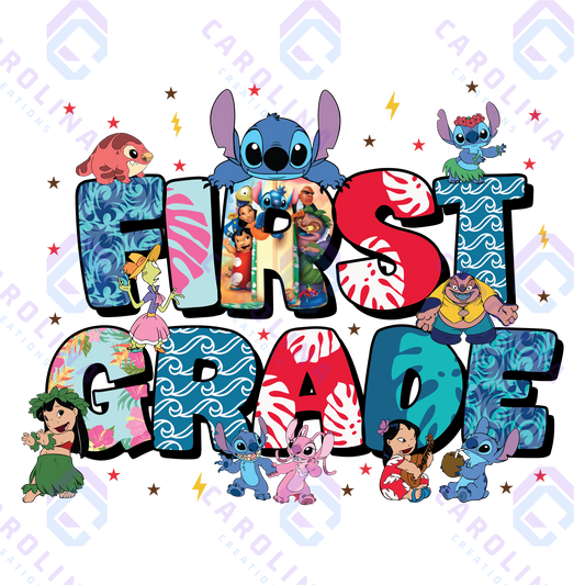 Stitch First Grade