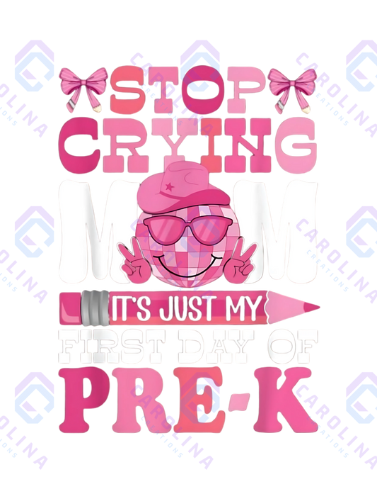 Stop crying